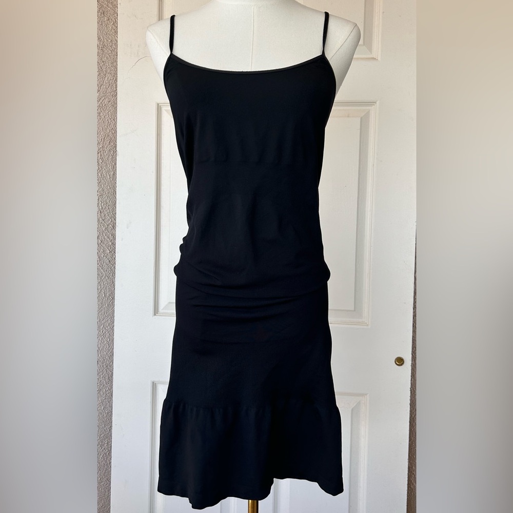 Blanqui Brand Maternity Cami Dress/Slip Ruffle Hem Adjustable‎ Straps Size L/XL